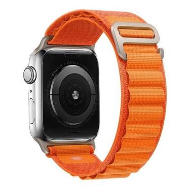 Imagem de Pulseira Alpine Loop Compatível Apple Watch Série 8 45mm Ultra 49 Séri