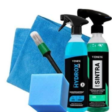 Imagem de Kit Lavagem Automotiva Vonixx Hydrox Wash 2 Em 1 Sintra Fast Cerâmico 
