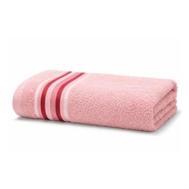 Imagem de Toalha de Banho Spin Nanosoft Camesa Alta Absorção 70x140cm, ROSE CLAR