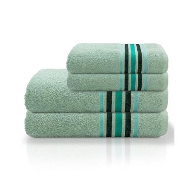 Imagem de Toalha de Banho Spin Nanosoft Camesa Alta Absorção 70x140cm, VERDE CLA