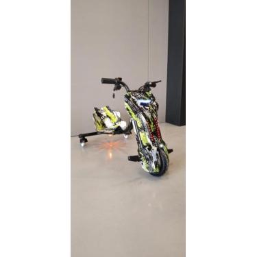 Imagem de Patinete Triciclo Elétrico 3 Rodas Street Drift 350w Led mais potente 