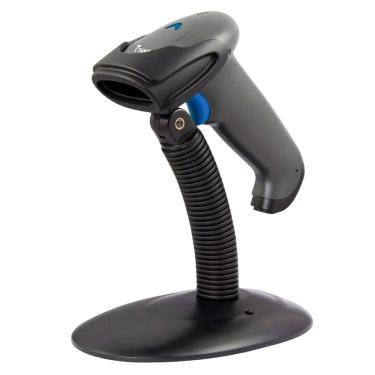 Imagem de Leitor de Código de Barras 1D Usb Tl-140 com Led para Danfe e Boletos Preto Tanca