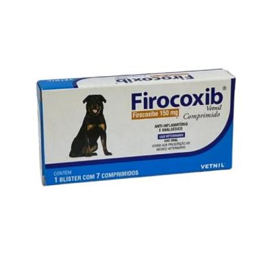 Imagem de Antiinflamatório Vetnil Firocoxib 150mg 7 Compr