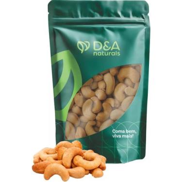 Imagem de Castanhas de Cajú W1 Inteiras Torradas Com Sal e Sem Sal 1kg - D&A Nat