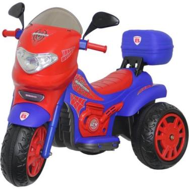 Imagem de Moto Elétrica SPRINT Turbo Spider 12V com Capacete 35KG - Biemme