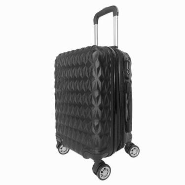 Imagem de Mala de Viagem Bordo 10kg PP C/ Zíper Expansível Padrão ANAC - EAGLE, 
