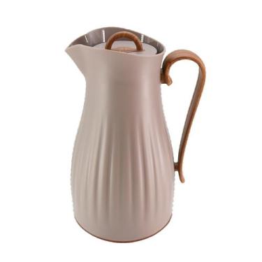 Imagem de Garrafa Térmica Sara 1 Litro Cor Cafe Mesa Posta Cantinho do Cafe Tuut
