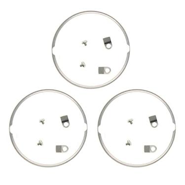 Imagem de 3 conjuntos de parafusos de fixação de aço movimento, arruelas e anel espaçador para movimento do relógio ETA 2824 2834 2846 2836