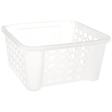 Imagem de Sanremo - Cesto Organizador Plástico Empilhável de 6,3 Litros, Linha Moolti