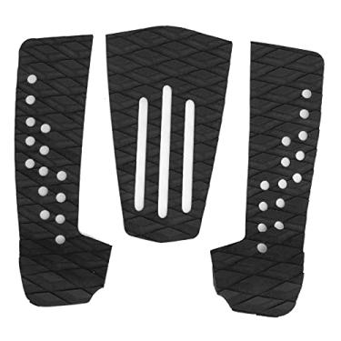 Imagem de Almofada de deck de surf EVA, almofada de tração de prancha de surf à prova de umidade para surf(Preto)