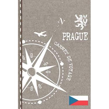 Imagem de Prague Carnet de Voyage: Cahier de Voyageurs Dot Grid Pointillé A5 - Dotted Journal de bord pour Ecrir. Livre pour l'écriture, dessiner. Souvenirs d'activités vacances - Notebook á points