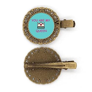 Imagem de Presilha de cabelo My Queen Royal Regina Majesty com grampo de cabelo