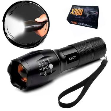 Imagem de Lanterna  Profissional Luz Led Alta Luminosidade X900