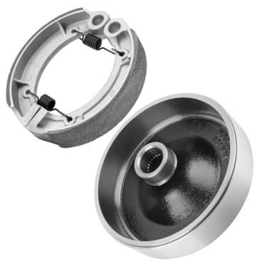 Imagem de Cubo de tambor de freio traseiro para Yamaha Grizzly 350 Bruin 250 350 Big Bear 250 2004-2014 Big Bear 400 2005-2006 Wolverine 350 2006-2009 Kodiak 400 2x4 2003-2004 Kodiak 40 0 4x4 2004