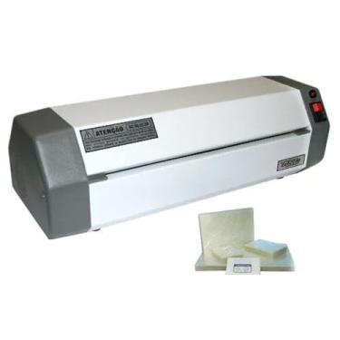 Imagem de Plastificadora A4 profíssional AC00.23.30 Plastico Plastificação 400 Grafity 1 Cento de RG, 3 Cento CPF (Título Eleitor) 0,05mm 125 Micras