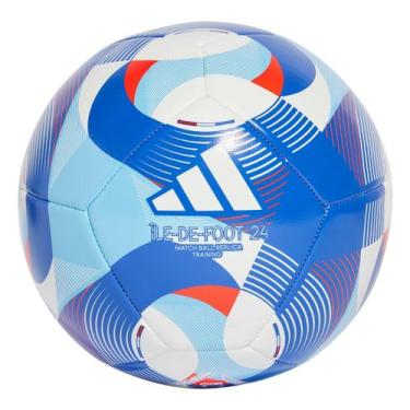 Imagem de Bola de Futebol Campo Adidas Olympics 24 TRN, Azul, Branco, Único