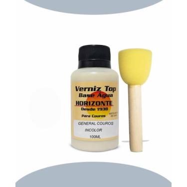 Imagem de Graxa Incolor Para Sapato Jaqueta Verniztop 100Ml+ Aplicador - Horizon