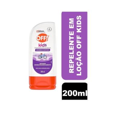 Imagem de Repelente De Insetos OFF! Loção Kids 200ml - Contra Dengue / Cheirinho