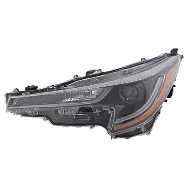 Imagem de TYC Conjunto de farol esquerdo compatível com Toyota Corolla 2020-2021