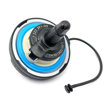 Imagem de DEVMO Tampa de gasolina, tampa do tanque de combustível 16117222391 10844 compatível com Mini Cooper B-M-W 128i 135i 228i 320i 325xi 328i 328xi 330i 330xi 335i 428i 525i 528i 530i 535i 75i 0i E39 E46