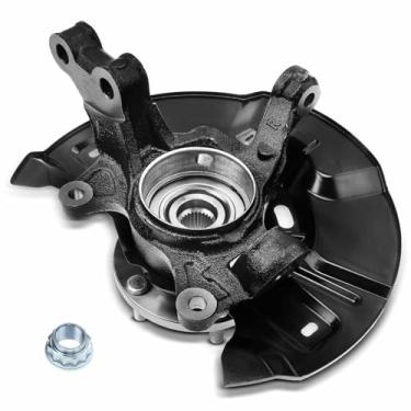 Imagem de A-Premium Conjunto de junta de direção dianteira e cubo de rolamento de roda compatível com Toyota Matrix 2009-2013 L4 2,4L, AWD apenas, com 5 argolas, lado direito do passageiro, substitui #