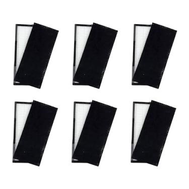 Imagem de Nispira Substituição de pré-filtro de carbono HEPA 3 em 1 verdadeira compatível com purificador de ar Alen T300 T100 Comparado com a peça TF30, pacote com 6