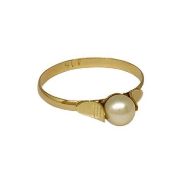 Imagem de Anel Em Ouro 18k 750 Pérola, 16