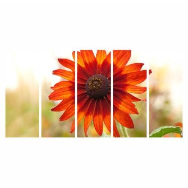 Imagem de Quadro Decorativo 5 peças Flamengo Futebol 140x65 - Wall Frame