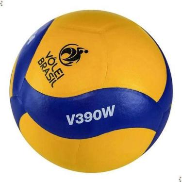 Imagem de Bola De Voleibol V390w Amarelo/azul Novo Modelo 3.1 - Mikasa