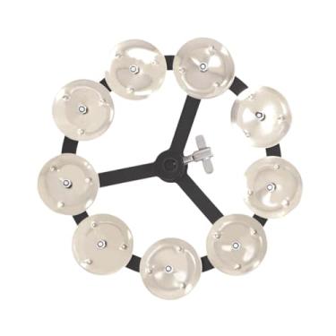 Imagem de menolana Hihat Cymbal, Drum Cymbals Rings Drum Set Performance Accessory, Hihat Pandeiro, Profissional Drum Set Pandeiro Cymbal Rings