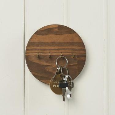 Imagem de Porta Chaves Imbuia - CASA 67