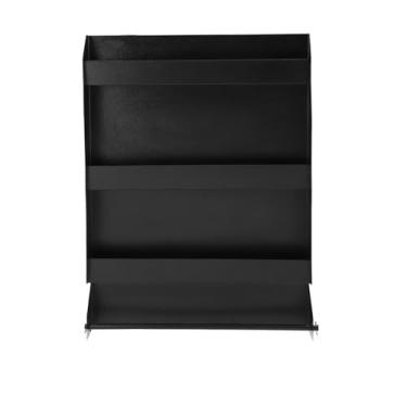 Imagem de Armário de armazenamento aberto de alumínio 5052 montado na parede para ferramentas e suprimentos, armário de ferramentas de garagem com organizador de papel-toalha, ideal para loja e uso de trailer,