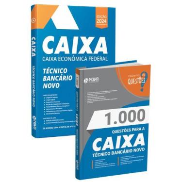 Imagem de Combo Impresso Caixa - Técnico Bancário Novo - Apostila + 1.000 Questõ