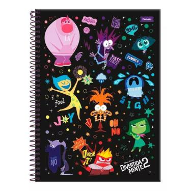 Imagem de Caderno Univ. 10Mat 160Fls Divertidamente 2 Capa 1- Foroni
