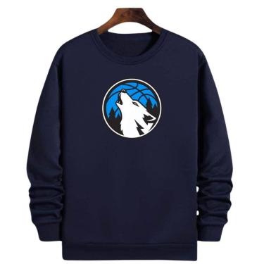 Imagem de Blusa Moletom Gola Basquete Minnesota Anthony Edwards Basketball