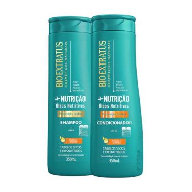 Imagem de kit Mais Nutrição 1 Shampoo 1 Condicionador 350 ML Bio Extratus - BIOE