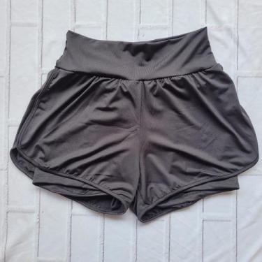 Imagem de Short Duplo Fitness Academia Feminino Short Treino Caminhada - PIJAMAS