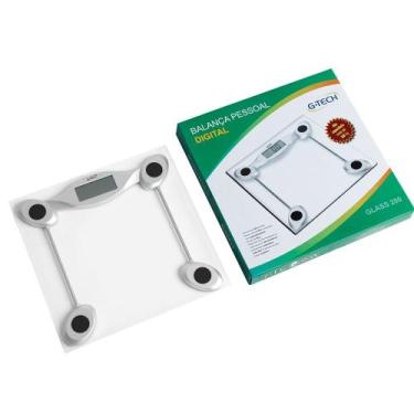 Imagem de Balança Corporal Banheiro Academia GLASS200 - G-Tech