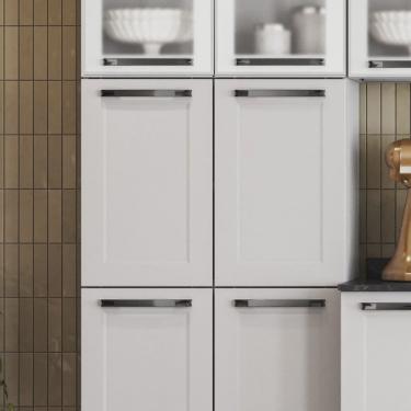 Imagem de Paneleiro Duplo em Aço 6 Portas 2 Portas em Vidro Itatiaia