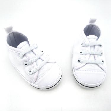 Imagem de Sapatinho Casual Branco Bebê Kit