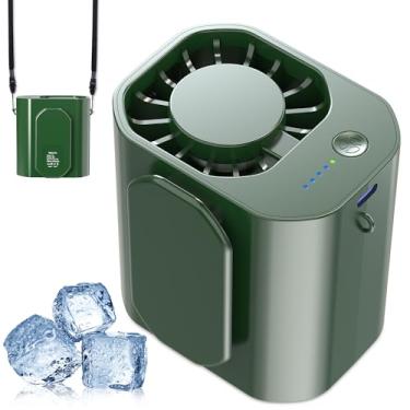 Imagem de chrimeflame Ventilador portátil com clipe de cintura 10000PRM, mini ventilador pessoal recarregável, clipe de cinto na cintura, ventiladores de resfriamento portáteis para acampamento, ao ar livre