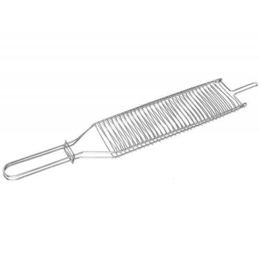 Imagem de Grelha Dupla Utimil Para Coraçãozinho 72cm Cromado