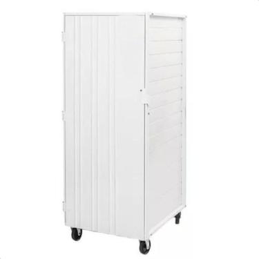 Imagem de Armario Carrinho Pão Frances Vazio Para 16 Assadeiras 58x7o