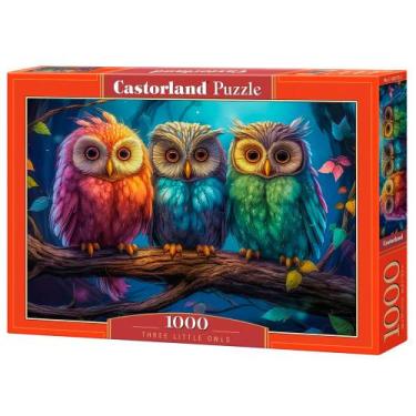 Imagem de Puzzle 1000 Peças Três Corujas - Castorland Importado 1051752