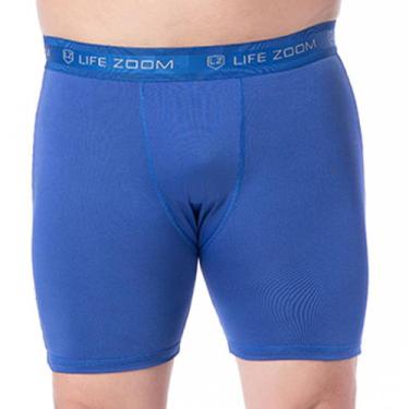 Imagem de Kit 3 Cueca Box Boxer Ciclista Long Leg Plus Size Microfibra - LIFE ZO