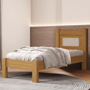 Imagem de Cama Casal para Quarto 100% Mdf 95x117x199cm - Madec
