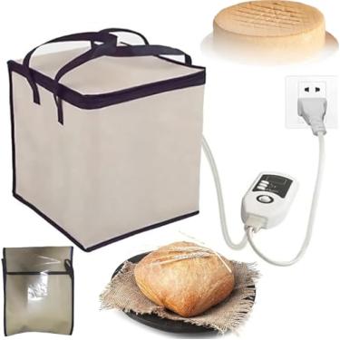 Imagem de Saco à Prova De Massa De 11 Polegadas - Controle De Temperatura (1-60°c) Versátil à Prova De Massa - Design De Saco Com Zíper Para Fazer Pão Natto De Iogurte E Sabonete Artesanal