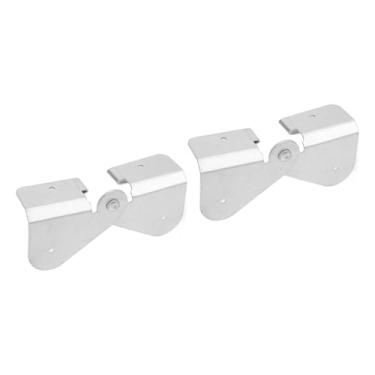 Imagem de Estink Dobradiça de Dowspout, Virar a Extensão da Calha de Alumínio Fácil de Instalar para Desdobramentos Quadrados de Retângulo Com Parafusos Incluídos