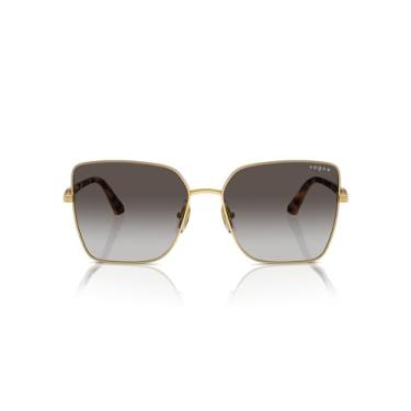 Imagem de Óculos de Sol Vogue Eyewear 0VO4199S 51988G Tam 58 / Ouro - Lentes Cinza Gradiente