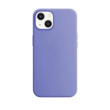 Imagem de Capinhas de Silicone Compativel Com Iphone Case Aveludada Premium Todos os Modelos (Lilas, IP-14-PRO)
